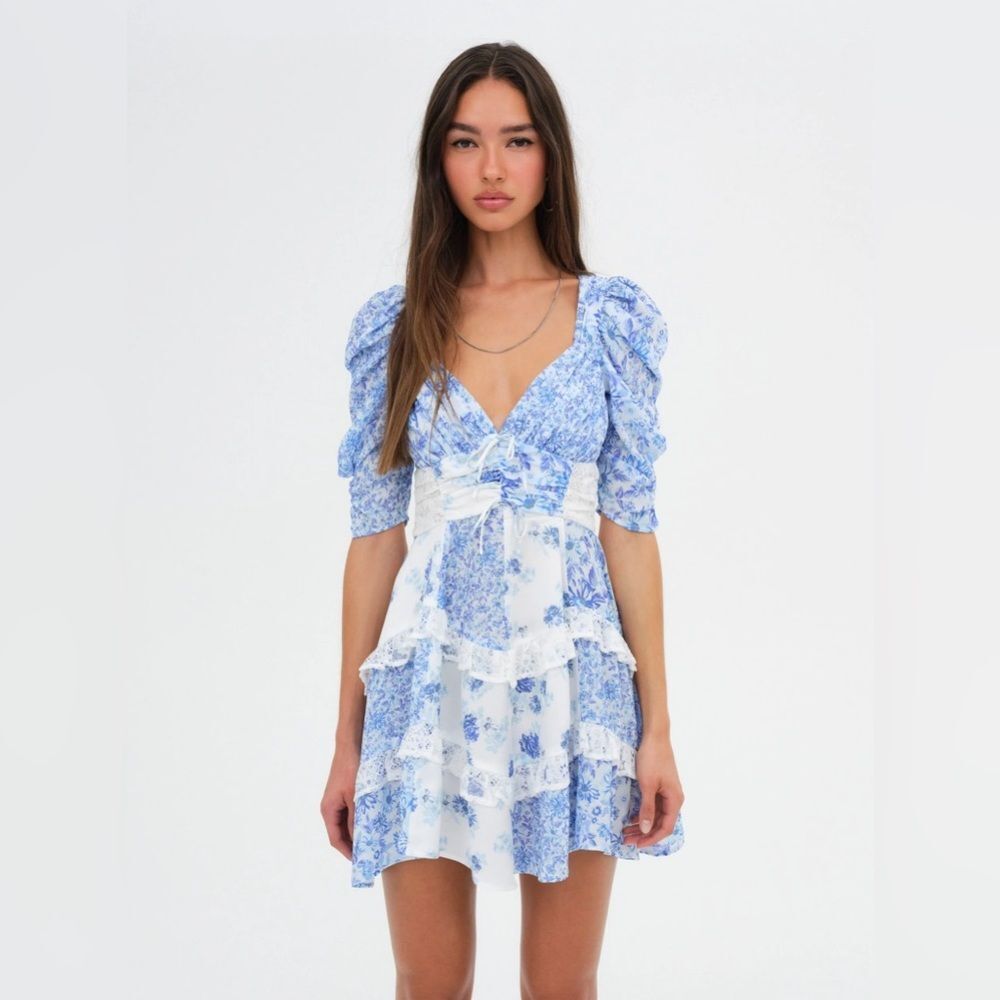 NWT FOR LOVE & LEMONS Rosalyn Dress - Large